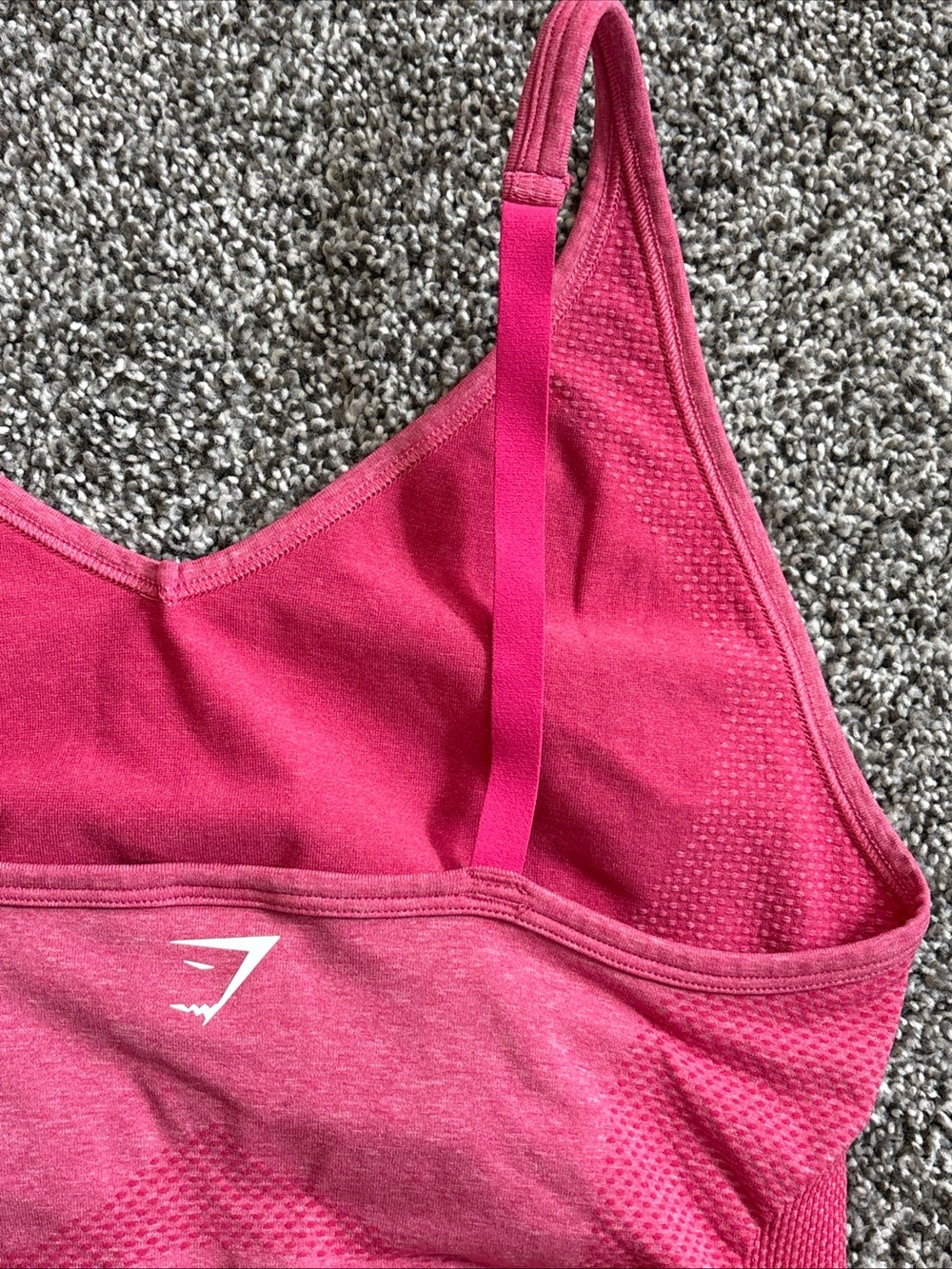 Gymshark Vital Seamless Sports Bra Tank Top Medium Workout Activewear Gym Yoga - Picture 10 of 10
